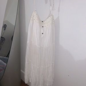 American Eagle simple summer skater dress